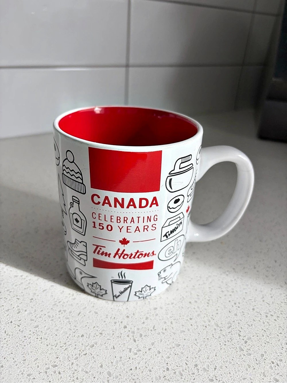 Tim Hortons Canada Celebrating 150 Years Limited Edition Coffee Mug